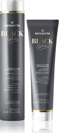 Medavita Black Blondie Extra Cool Blonde set per capelli biondi