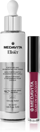 Medavita Elisiér + Lip Laquer Set Gift Set for women