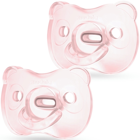 Medela Soft Silicone Soother Girl 6-18m chupete