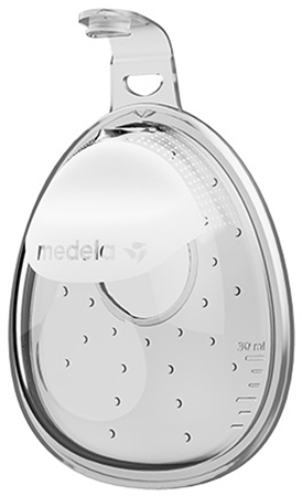 Medela In-bra Breast Milk Collector breast shells into a bra