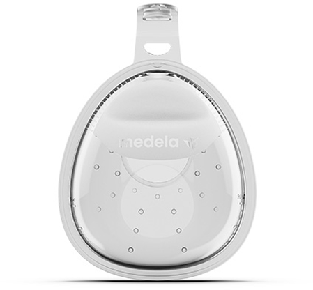 Medela In-bra Breast Milk Collector breast shells into a bra