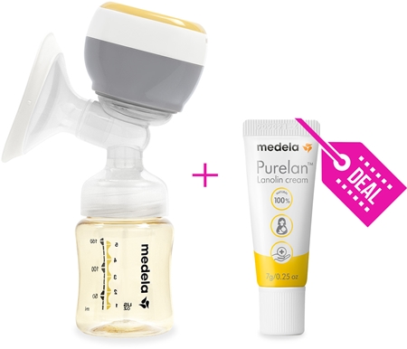 Medela Easy + Purelan Breast Pump