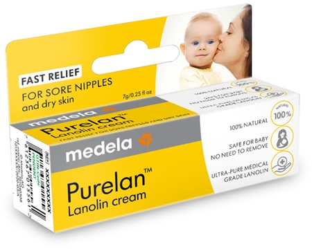 Medela Easy + Purelan Breast Pump
