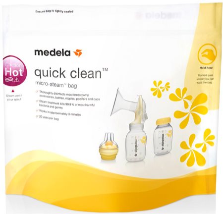 Medela Quick Clean™ sterilizációs zacskók