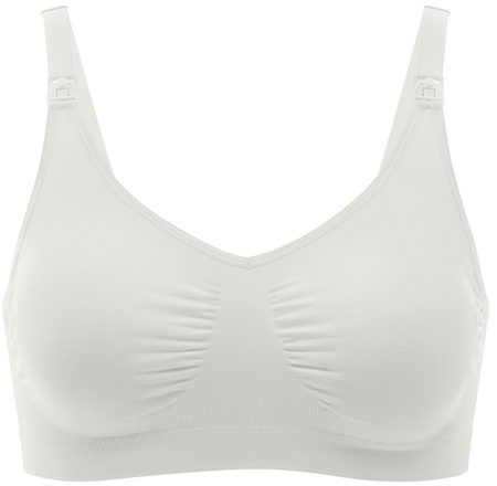 Medela Keep Cool BH | Naadloze zwangerschaps- en borstvoedingsbeha met zachte stof en 2 ademende zones voor comfortabele ondersteuning - Zwart - M