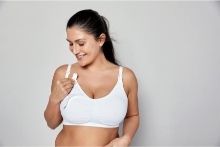 Medela Nursing & Pumping Bra White pregnancy and nursing bra 3-in