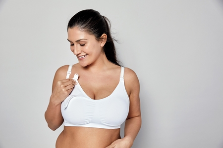 Medela Nursing & Pumping Bra White pregnancy and nursing bra 3-in-1