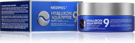 Medi - Peel Hyaluron Aqua Peptide 9 máscara hidrogel ao redor dos olhos com peptídeos