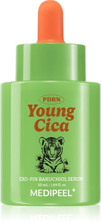 MEDIPEEL+ Young Cica PDRN Exo-Pin Bakuchiol Serum Antifalten Serum für die Regeneration der Haut