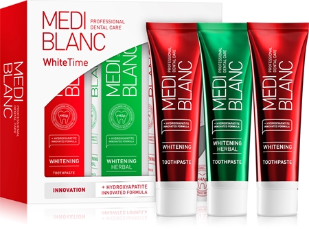 MEDIBLANC Dental Care White Time Set стоматологічний набір (для білосніжних зубів)