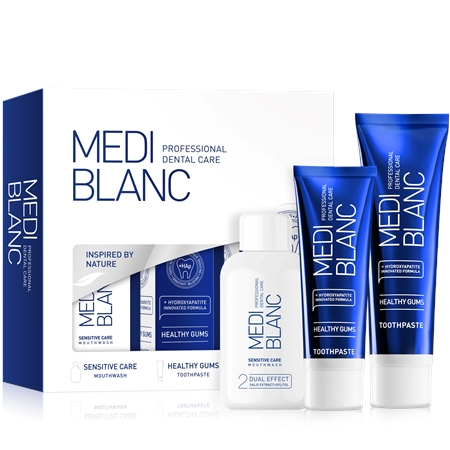MEDIBLANC Sensitive Care set pentru îngrijirea dentară