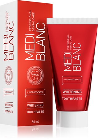MEDIBLANC Whitening Bleaching-Zahnpasta mit Hydroxyapatit