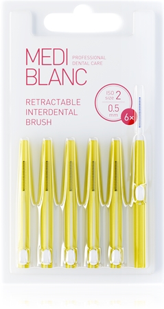 MEDIBLANC Interdental TB Pull Out System 0.5mm vysouvací mezizubní kartáček