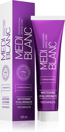 MEDIBLANC Toothpaste Hyaluronic Acid blegetandpasta med natriumhyaluronat