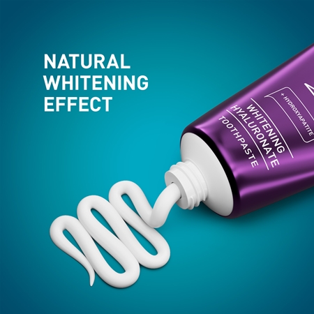 MEDIBLANC Toothpaste Hyaluronic Acid whitening toothpaste with sodium hyaluronate