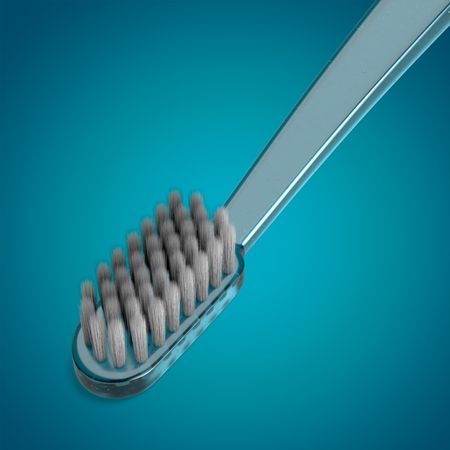 MEDIBLANC Toothbrush Super Soft Toothbrush with silver bristles