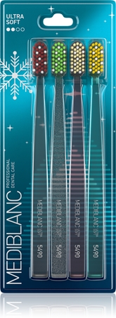 MEDIBLANC 5490 Ultra Soft Limited edition Ultra Soft Toothbrushes, 4pcs limited edition