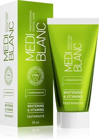 MEDIBLANC Toothpaste Vitamin-Enriched dentifrice blanchissant aux vitamines