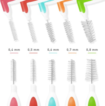 MEDIBLANC Interdental Pick-brush Zahnbürste für die Zahnzwischenräume