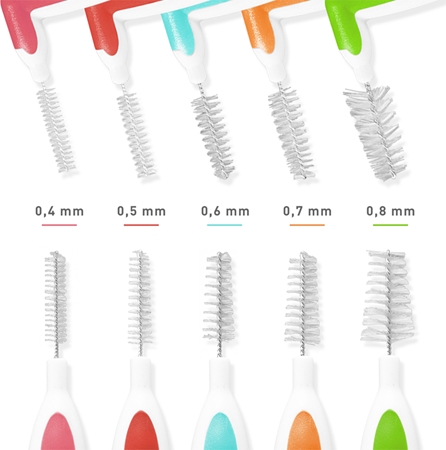 MEDIBLANC Interdental Pick-brush brossette interdentaire