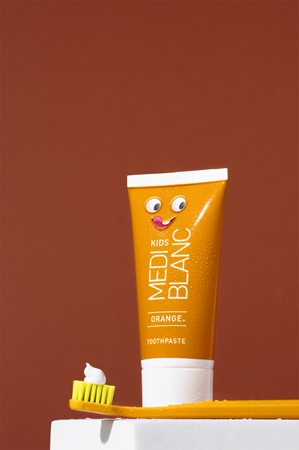 MEDIBLANC KIDS Orange pasta de dinti pentru copii