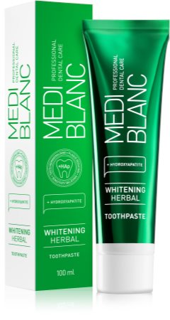 MEDIBLANC Whitening Herbal zeliščna zobna pasta z belilnim učinkom