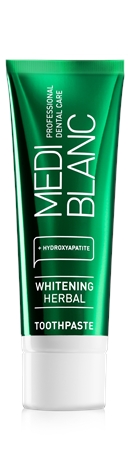 MEDIBLANC Whitening Herbal žolelių dantų pasta balinamojo poveikio