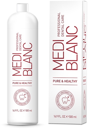 MEDIBLANC Pure & Healthy вода за уста за дълготраен свеж дъх