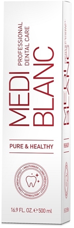 MEDIBLANC Pure & Healthy вода за уста за дълготраен свеж дъх