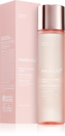 Medicube Triple Collagen Toner hydratační a liftingové tonikum s kolagenem