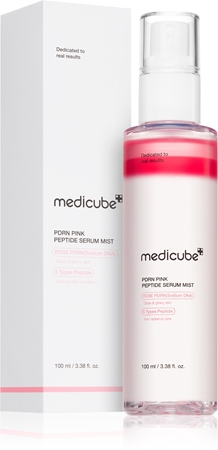 medicube PDRN Pink Glutathione Serum Mist Brightening Face Serum with  firming effect