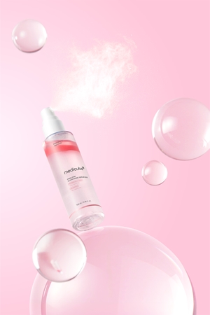 medicube PDRN Pink Glutathione Serum Mist Brightening Face Serum with firming effect