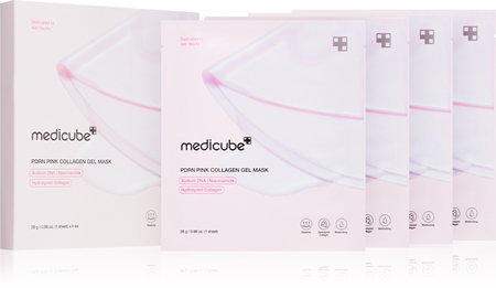 medicube PDRN Pink Collagen Gel Mask Lifting And Firming Mask with collagen
