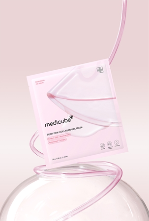 medicube PDRN Pink Collagen Gel Mask Lifting And Firming Mask with collagen