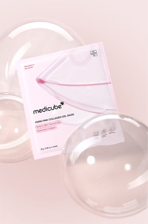 medicube PDRN Pink Collagen Gel Mask Lifting And Firming Mask with collagen