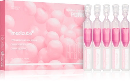 medicube PDRN Pink One Day Serum Renewal Facial Serum for radiance and hydration