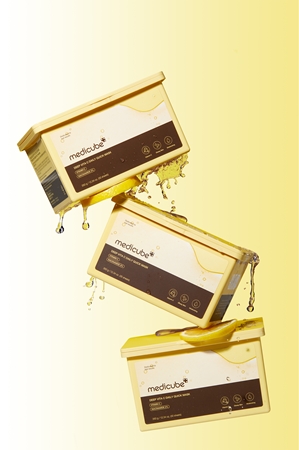 medicube Deep Vita C Daily Quick Mask Moisturising face sheet mask to even out skin tone