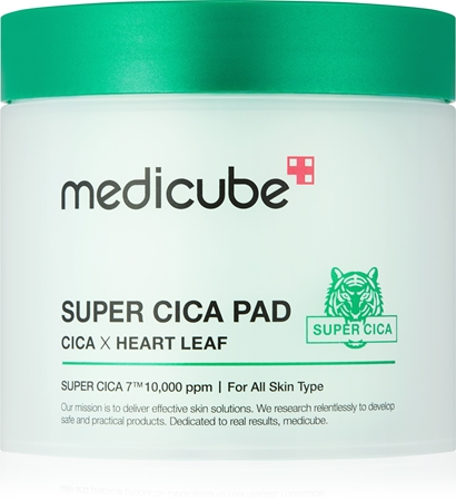 Medicube Super Cica Pad zklidňující polštářky pro problematickou pleť, akné