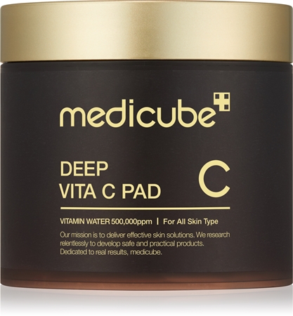 Medicube Deep Vita C Pad intenzivně revitalizační polštářky pro rozjasnění a vyhlazení pleti