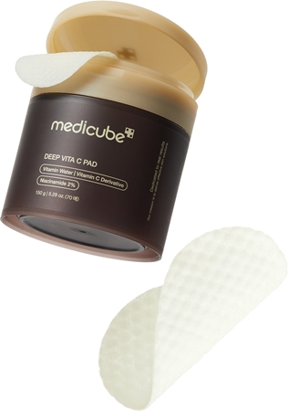 medicube Deep Vita C Pad Revitalising Pads to brighten and smooth the skin