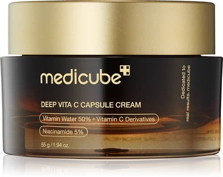 Medicube Deep Vita C Capsule Cream rozjasňující krém pro pleť s hyperpigmentací