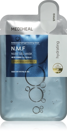 MEDIHEAL N.M.F. Hydrating Nude Gel Mask maska hydrożelowa o intensywnym działaniu odżywienie i nawilżenie