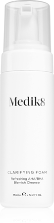 Medik8 Clarifying Foam exfoliating foam cleanser