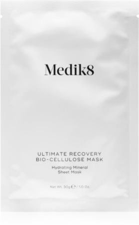 Medik8 Ultimate Recovery Bio-Cellulose Mask máscara em folha com efeito hidratante e calmante