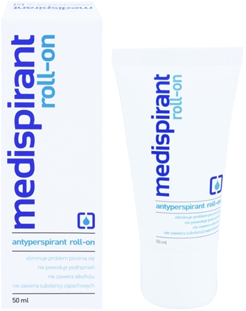 Marca
 Medispirant Antiperspirant roll-on para reducir el exceso de sudor con efecto duradero sin perfume
