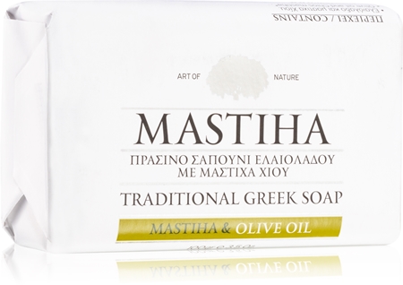 Mediterra Mastiha szappan olívaolajat és masztixot tartalmaz