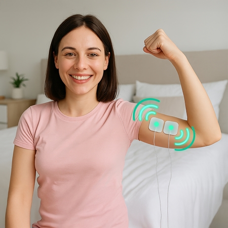 Medivon Stream Pro electric stimulator with accessories
