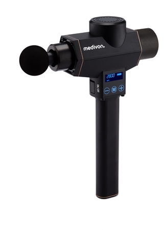 Medivon Gun Bandit massage gun with accessories