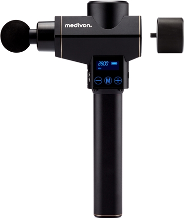 Medivon Gun Bandit massage gun with accessories