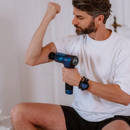 Medivon Gun ElitPulse massagepistol med tilbehør